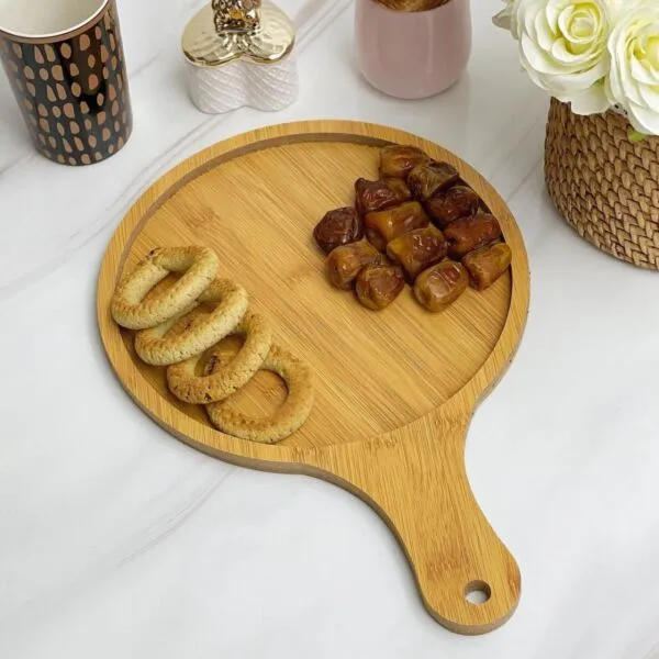 طبق تقديم خشب بارلو