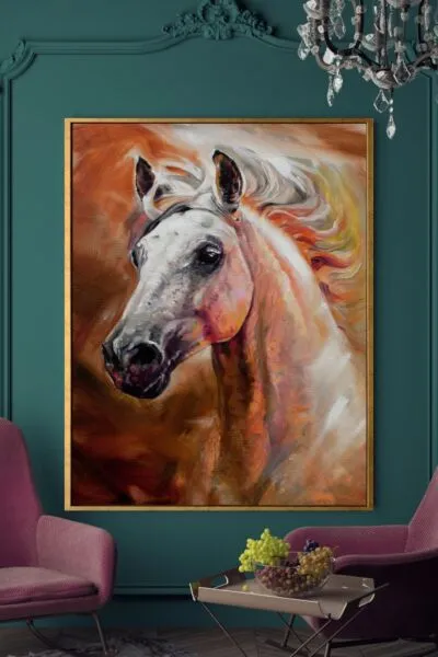 Horse Canvas Wall Art