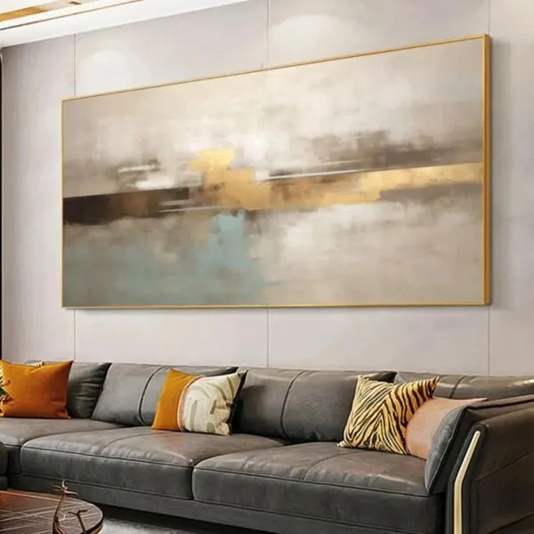 لوحة جدارية فنية كانفس رينولا 100x200 سم - برواز اسود