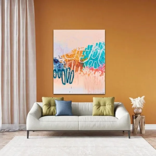 لوحة مودرن اولان - 100x75 سم