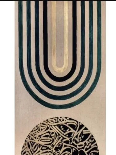 لوحة فنية طباعة كانفس عمل يدوي ايلان 70×120 