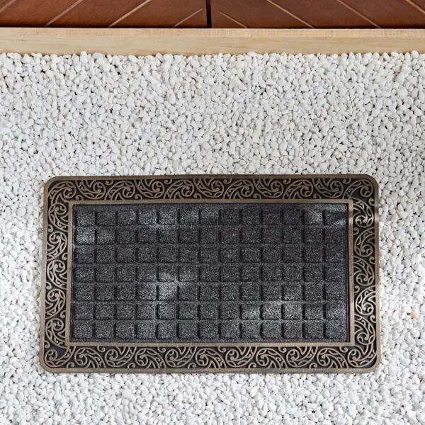دعاسة هابيتات 75x45 سم - برونزي واسود
