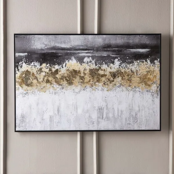 زينة حائط كانفاس مؤطرة - تشيما - 120x80 سم