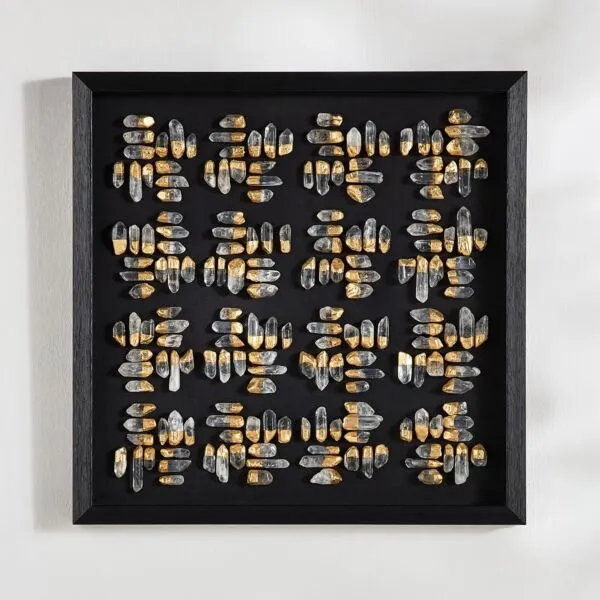 صندوق ظل عقيق مزخرف - ربيعة- 60x60 سم