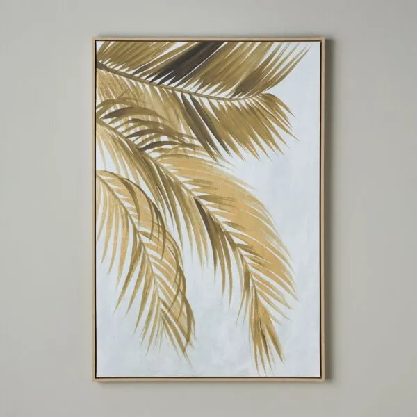 زينة حائط كانفاس مؤطرة - 83x123 سم