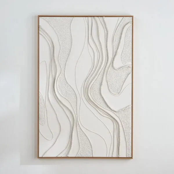 زينة حائط كانفاس مؤطرة - تاندي - 100x150 سم