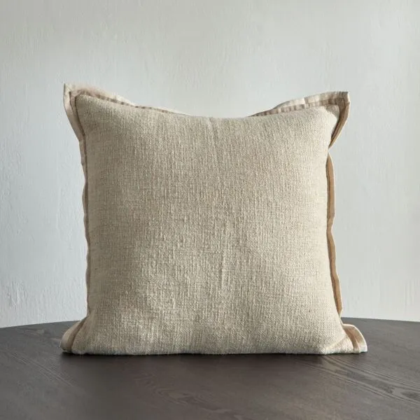 غطاء وسادة - سالفي - 50x50 سم - بيج