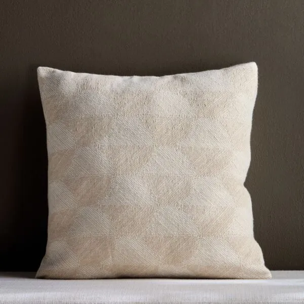 غطاء وسادة سيلا 50x50 سم - بيج