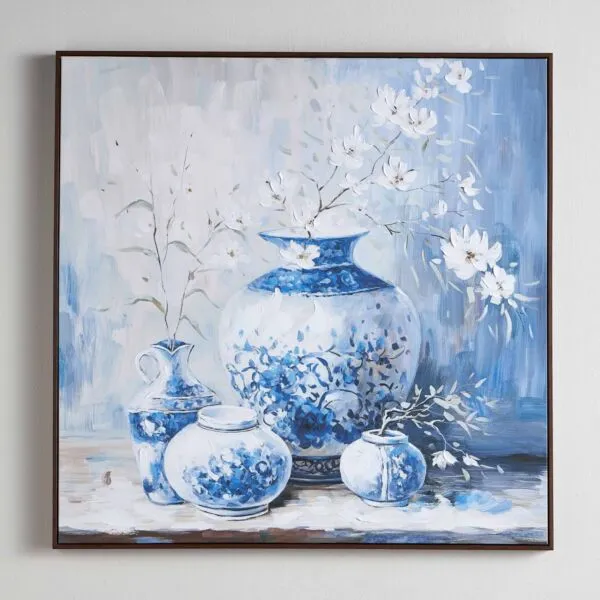 لوحة جدارية كانفاس مؤطرة - يولاليا - 100x100 سم