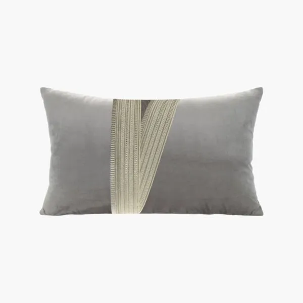 وسادة محشوة مطرزة من بشت بوب - 60x35 سم