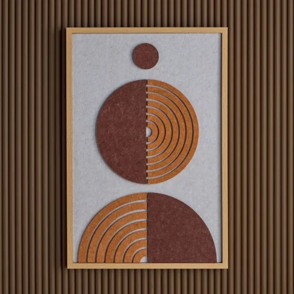 لوحة جدارية كانفاس مؤطرة يورا - 60x90 سم