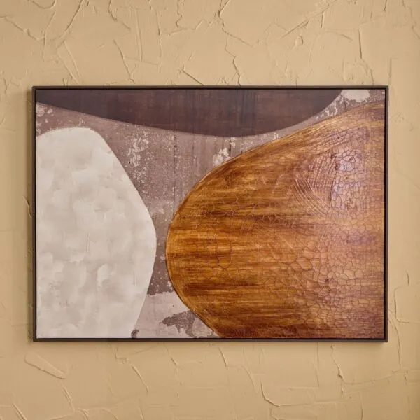 لوحة جدارية كانفاس مؤطرة - زيناس - 143x103 سم