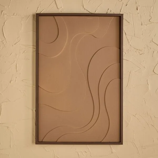 لوحة جدارية مؤطرة ثلاثية الأبعاد أبولينا - 80x120 سم