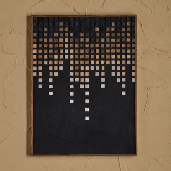 لوحة جدارية مؤطرة ثلاثية الأبعاد موتي - 60x80 سم