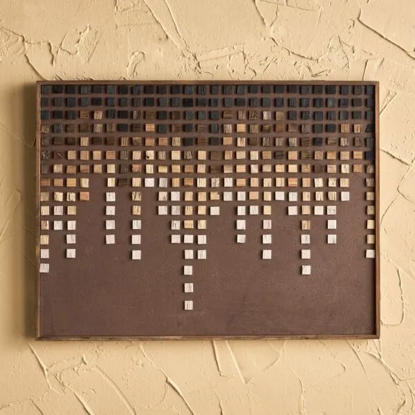 لوحة جدارية مؤطرة ثلاثية الأبعاد - هانيا - 80x60 سم