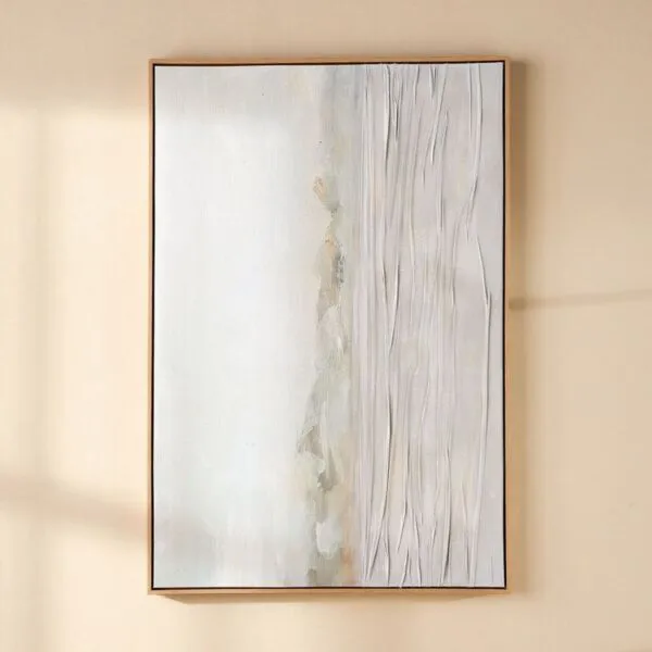 زينة حائط كانفاس مؤطرة - فيبي - 83x123 سم