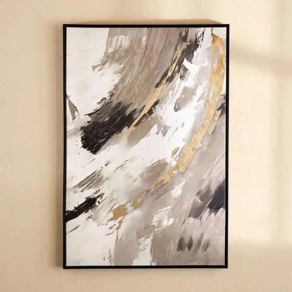 لوحة حائط كانفاس مؤطرة - آميليا - 83x123 سم