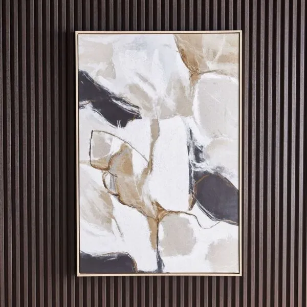 زينة حائط كانفاس مؤطرة - سيبوتا - 83x123 سم