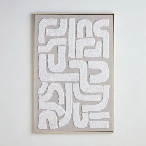 زينة حائط كانفاس مؤطرة - سيلو - 100x150 سم