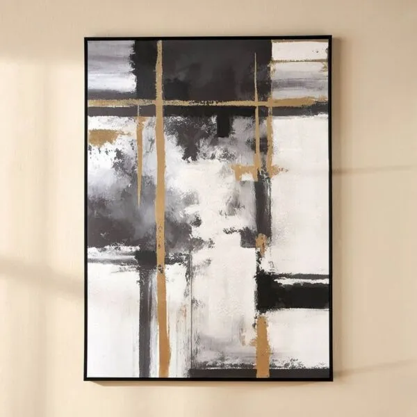 زينة حائط كانفاس مؤطرة - إلينا - 103x143 سم