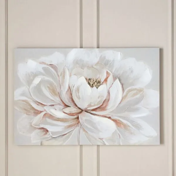 زينة حائط كانفاس غير مؤطرة - كاناليا - 120x80 سم