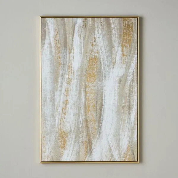 زينة حائط كانفاس مؤطرة - كلارا - 83x123 سم
