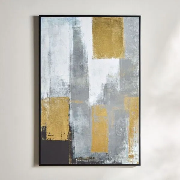 زينة حائط كانفاس مؤطرة - جاستين- 124x184 سم