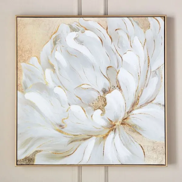 زينة حائط كانفاس مؤطرة - كيتيساك - 80x80 سم