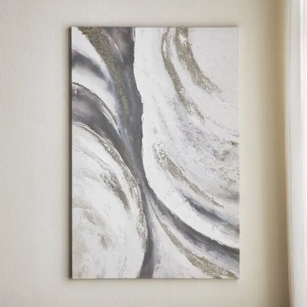زينة حائط كانفاس غير مؤطرة - ساكدا - 80x120 سم