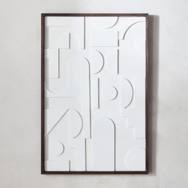 زينة حائط كانفاس مؤطرة - كيفانك - 60x90 سم