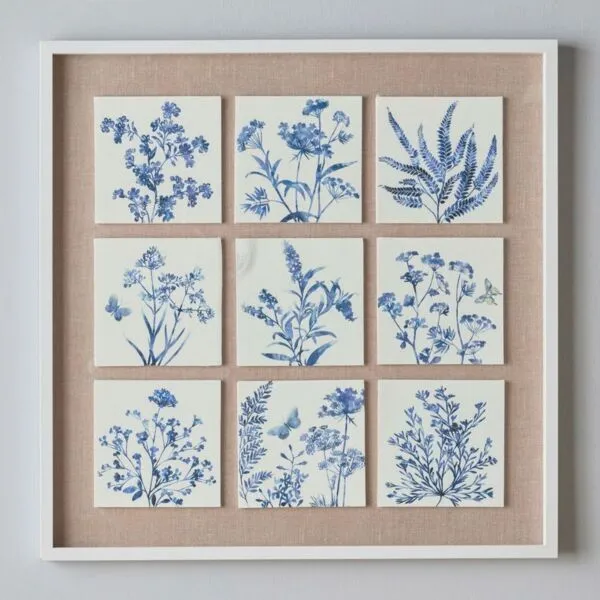 زينة حائط كانفاس مؤطرة - فالنتينا- 80x80 سم