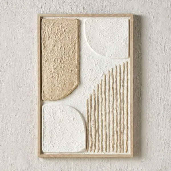 زينة حائط كانفاس مؤطرة - لويزا - 40x60 سم