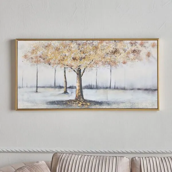 زينة حائط كانفاس مؤطرة - بيمبي - 120x60 سم