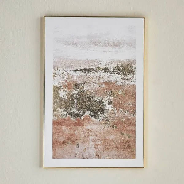 زينة حائط كانفاس مؤطرة - منتاري- 60x90 سم
