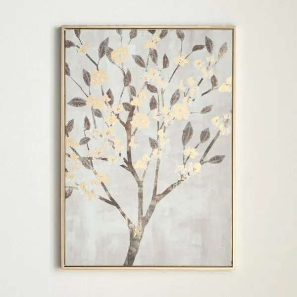 زينة حائط كانفاس مؤطرة - فيسو- 50x70 سم