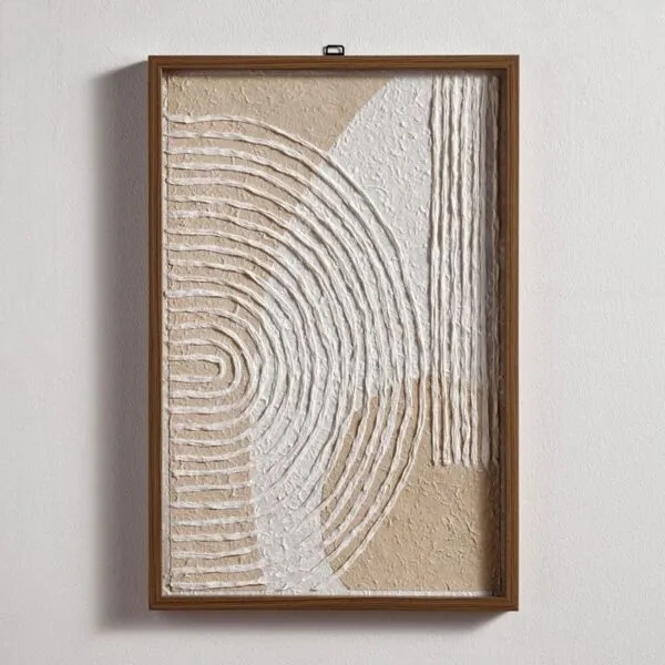 زينة حائط كانفاس مؤطرة - كاهيا- 40x60 سم