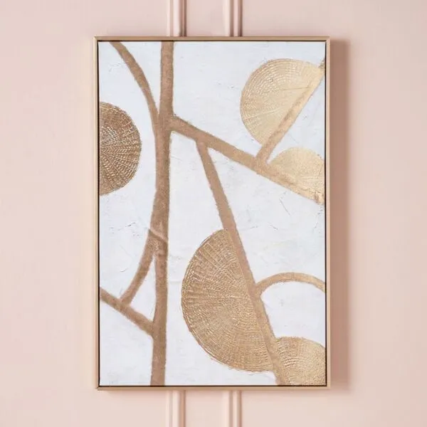 زينة حائط كانفاس مؤطرة - ماليا - 60x90 سم