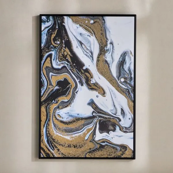 زينة حائط كانفاس مؤطرة - أديولا - 60x90 سم