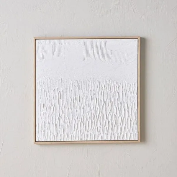 زينة حائط كانفاس مؤطرة - راميرو - 70x70 سم