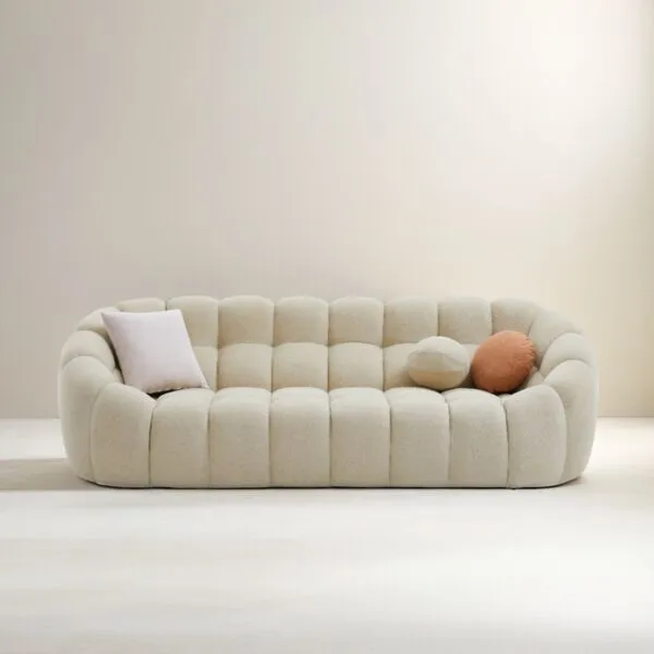 كنبة ثلاثية ديلارا - بيج