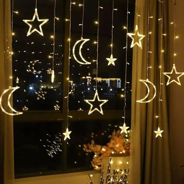 حبل إضاءة زينة رمضان 2 متر