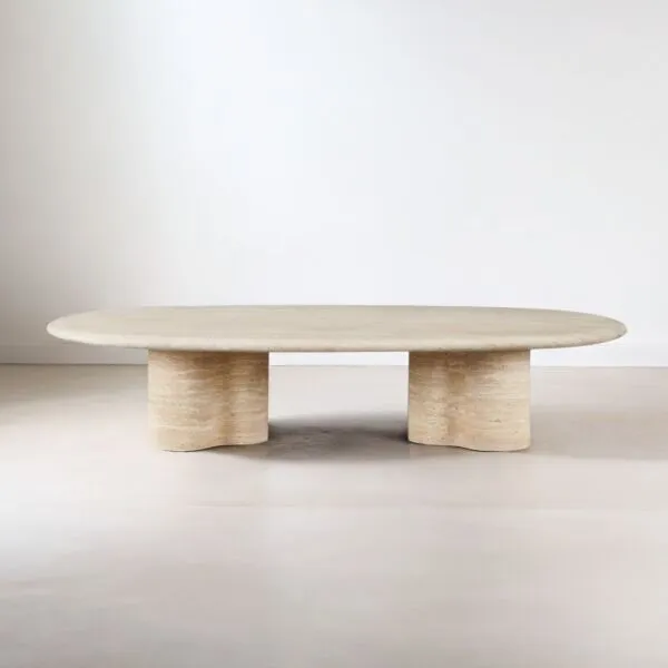 طاولة قهوة فانا - بيج
