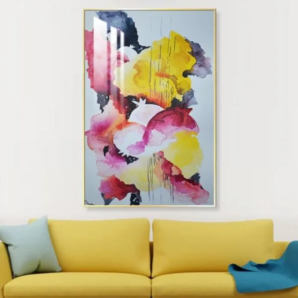 لوحة جدارية مودرن ميليا - 80x120 سم