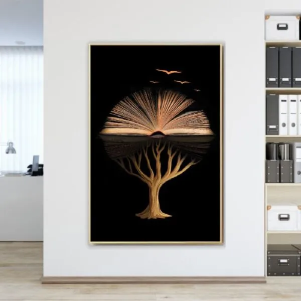 لوحة قماشية مودرن هورايزن - 80x120 سم