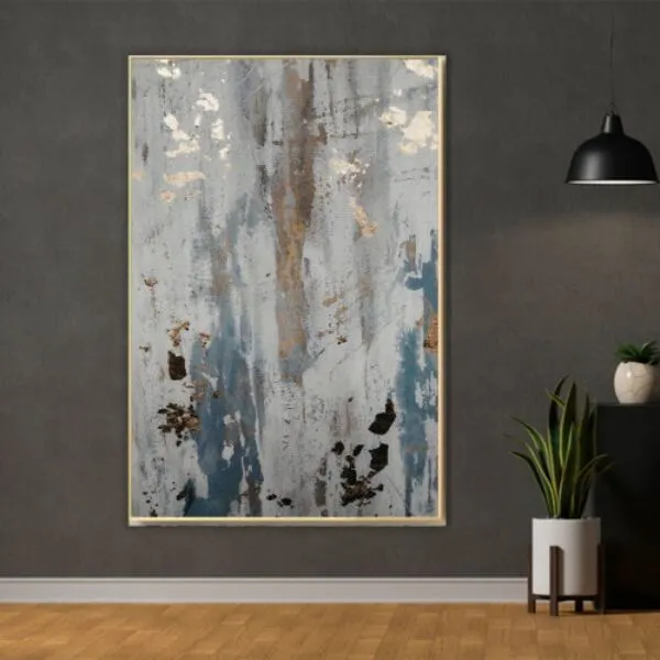 لوحة قماشية مودرن ابستاراكت - 80x120 سم