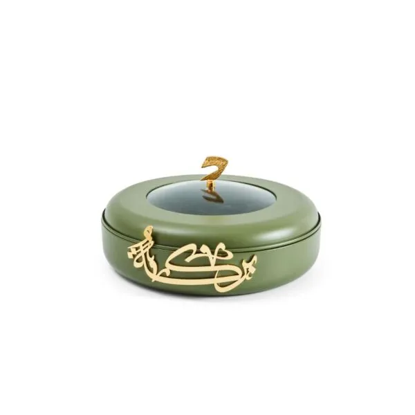 حافظة تقديم طعام 30 سم من ديوان - اخضر