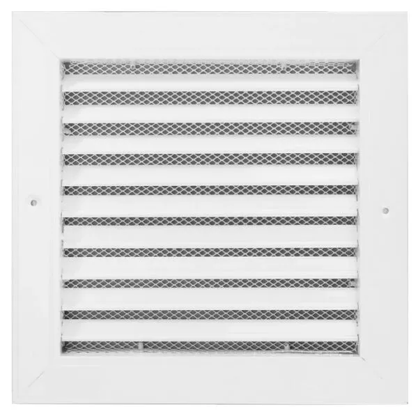 غطاء شبك شفاط خارجي 30x30 - ابيض