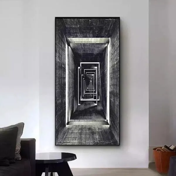 لوحة تجريدية 70x140 سم اماز