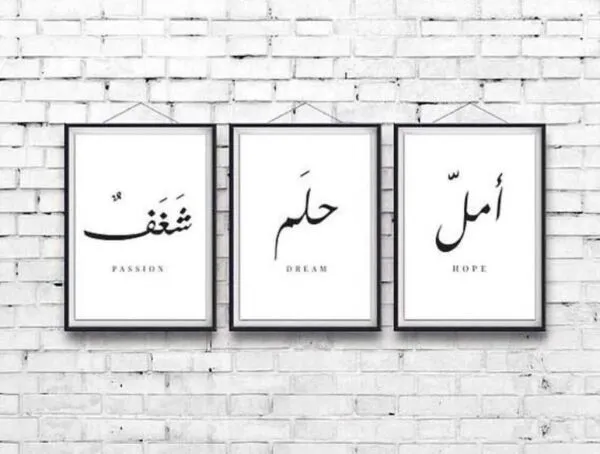 مجموعة لوحات عربية  مارشا 