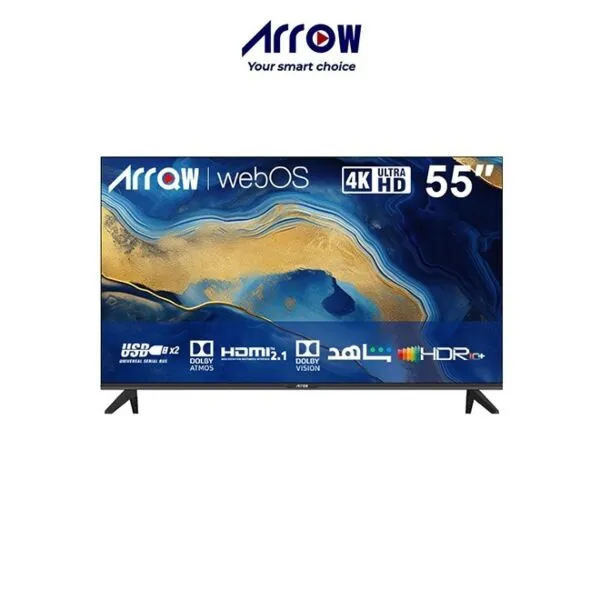 تلفزيون ARRQW LED سمارت ويب أو إس 55 بوصة